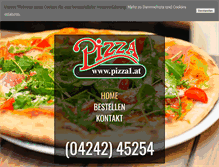 Tablet Screenshot of pizza1.at